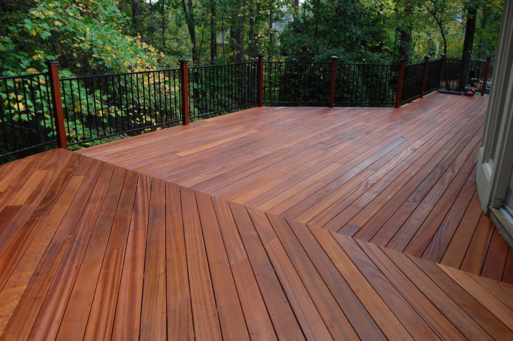 Ipe multi-level deck
