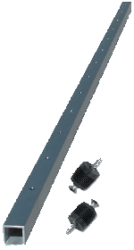 Wise Rail Deck Cable Railing - Anodized-Aluminum-Cable-brace