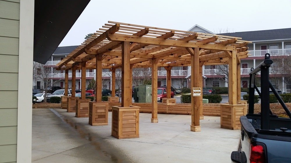 Cedar Pergola