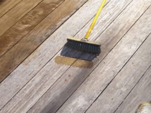 Cleaning and Refinishing a Cumaru dock - item8-1-1-300x225